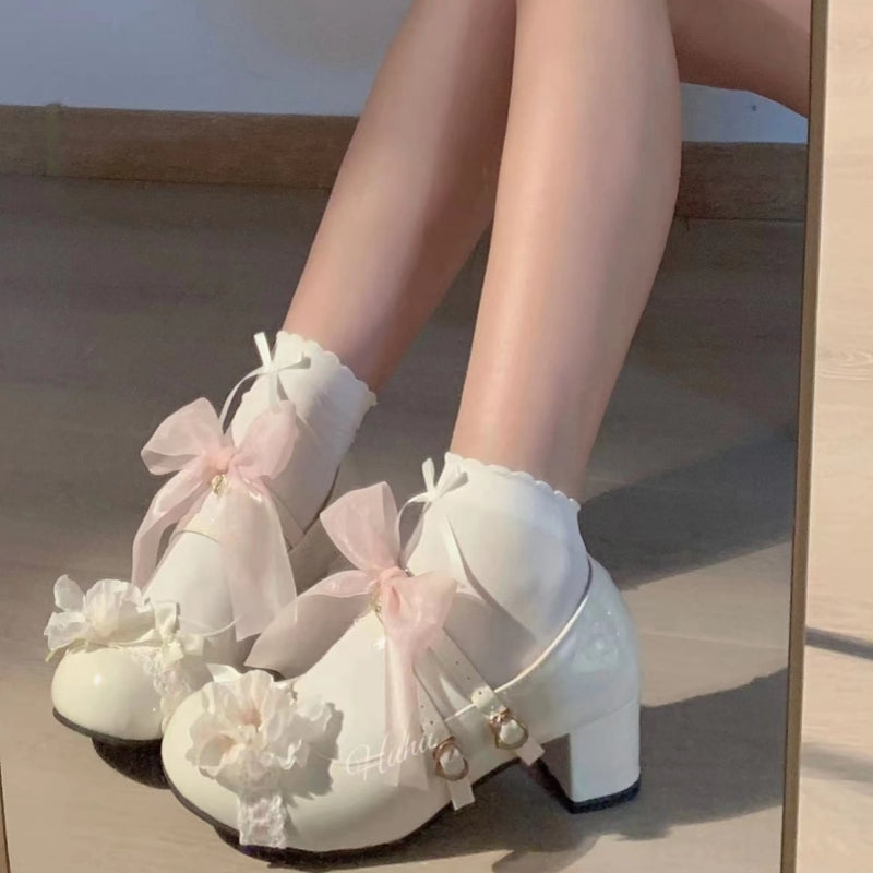 Mary Jane Bow Shoes  HA2151
