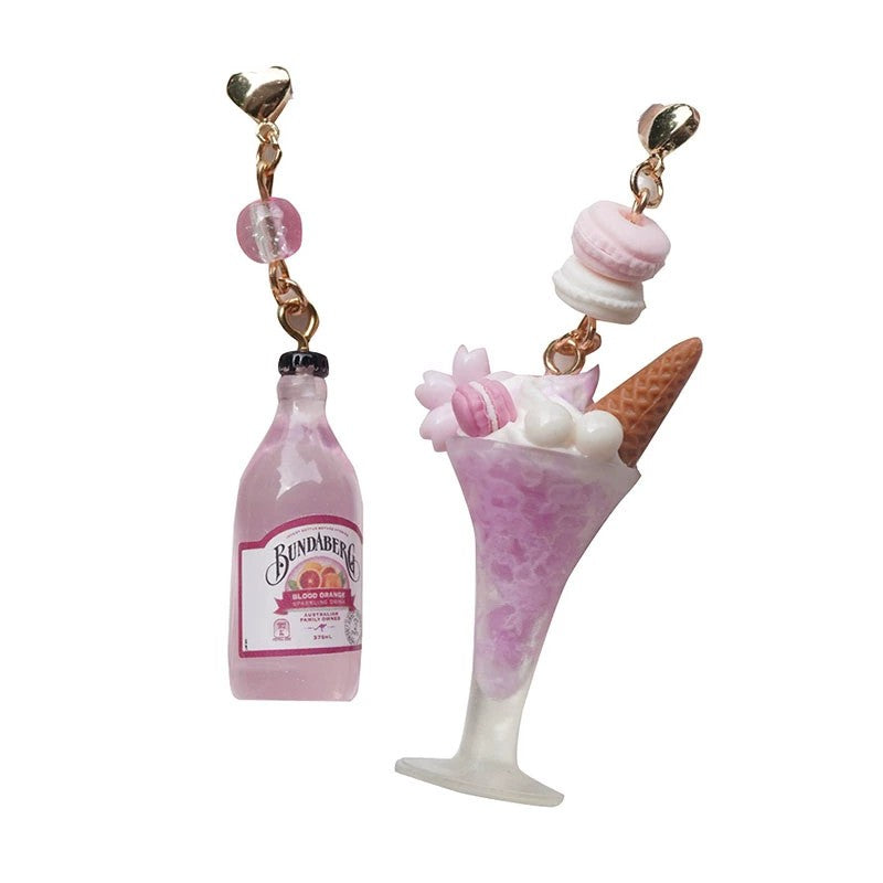 Ice cream stud earrings   HA2029