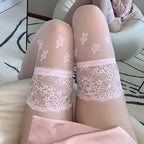 Cherry Blossom Pink Ultra Thin Stockings   HA2080