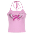 Dreamy Butterfly Pearl Neck Strap   HA2088