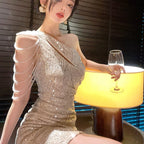 Exquisite slim fit dress   HA1909