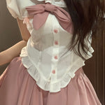 Pink and White Sweet Cake Skirt   HA2176