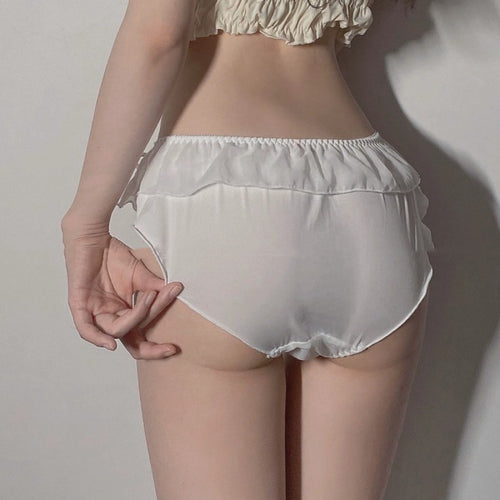 Cute pink low waist panties   HA1815
