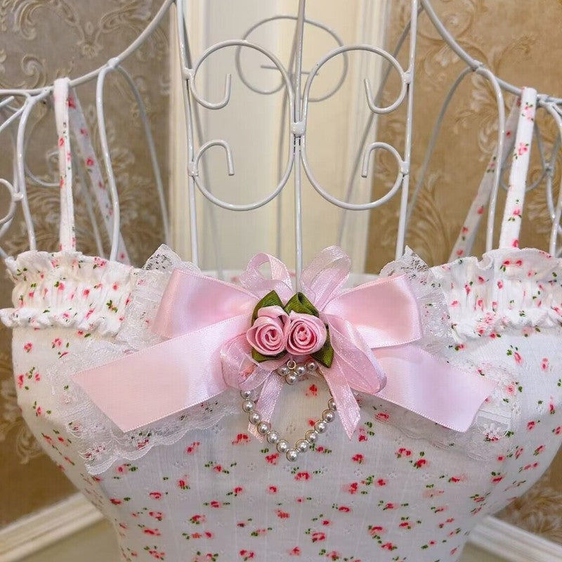 Sweetheart Rose Bow Top   HA1824