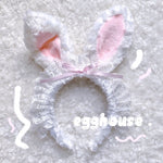 Rabbit ear plush headband   HA2148
