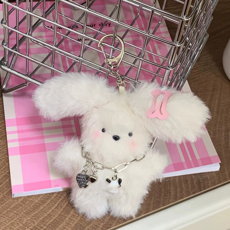 Bunny plush doll bag pendant  HA1789