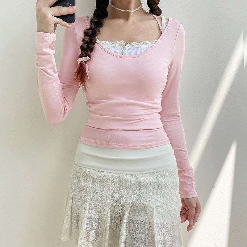 Versatile Chic Long Sleeve T-Shirt   HA2132