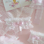 Purple Pink Sweet Side Clip & Neckband    HA1981