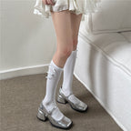 Pink Bow Socks   HA2199