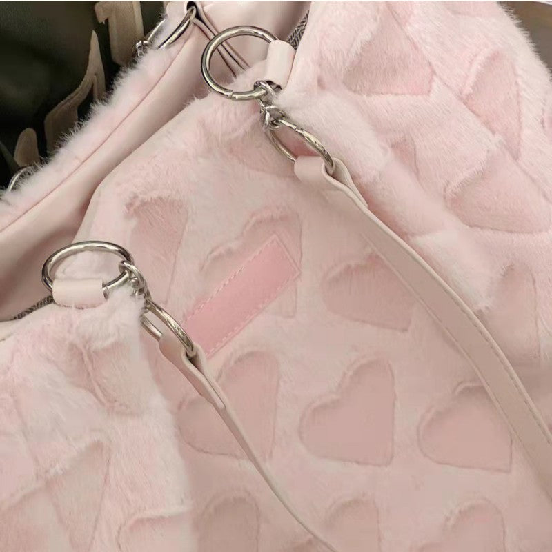 Large capacity plush bag  HA2108