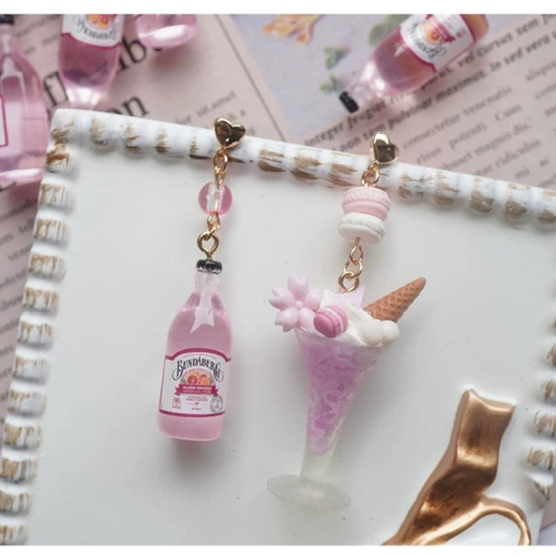 Ice cream stud earrings   HA2029