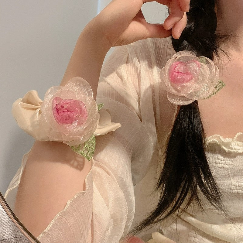 Dry rose hairpin    HA1757