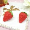 Trendy strawberry earrings   HA1788