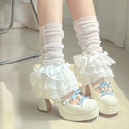 Thin ice silk sunscreen socks   HA2159