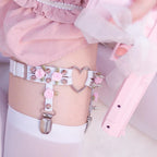 Punk Studded Garter Leg Rings HA2190