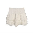 Apricot Pleated Cake Dress  HA2126