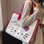 Cartoon kt cat canvas bag  HA2122