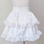 Double Layer Ruffled Tutu Skirt   HA1912