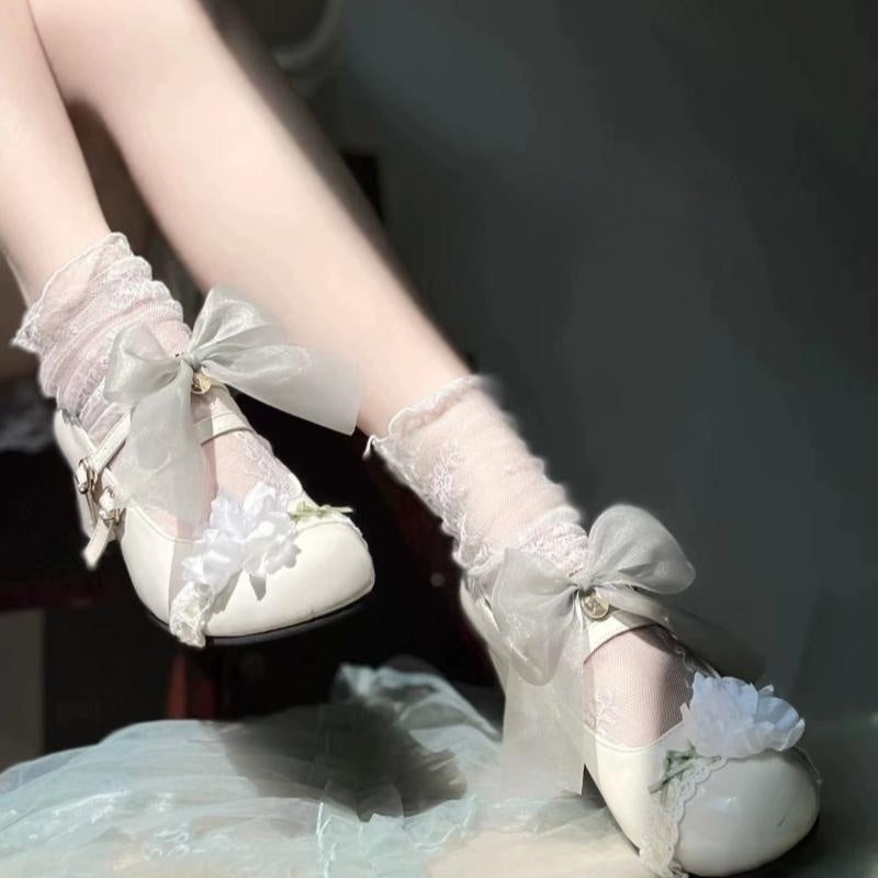 Mary Jane Bow Shoes  HA2151