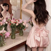 Sweet Bow Pink Bud Dress   HA2119