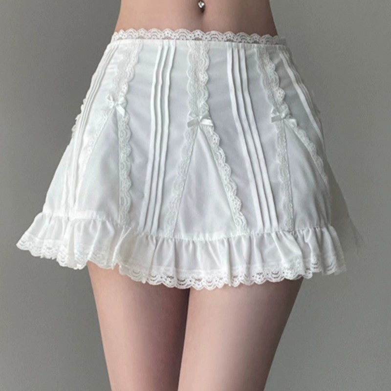 Lace high waist skirt   HA2040