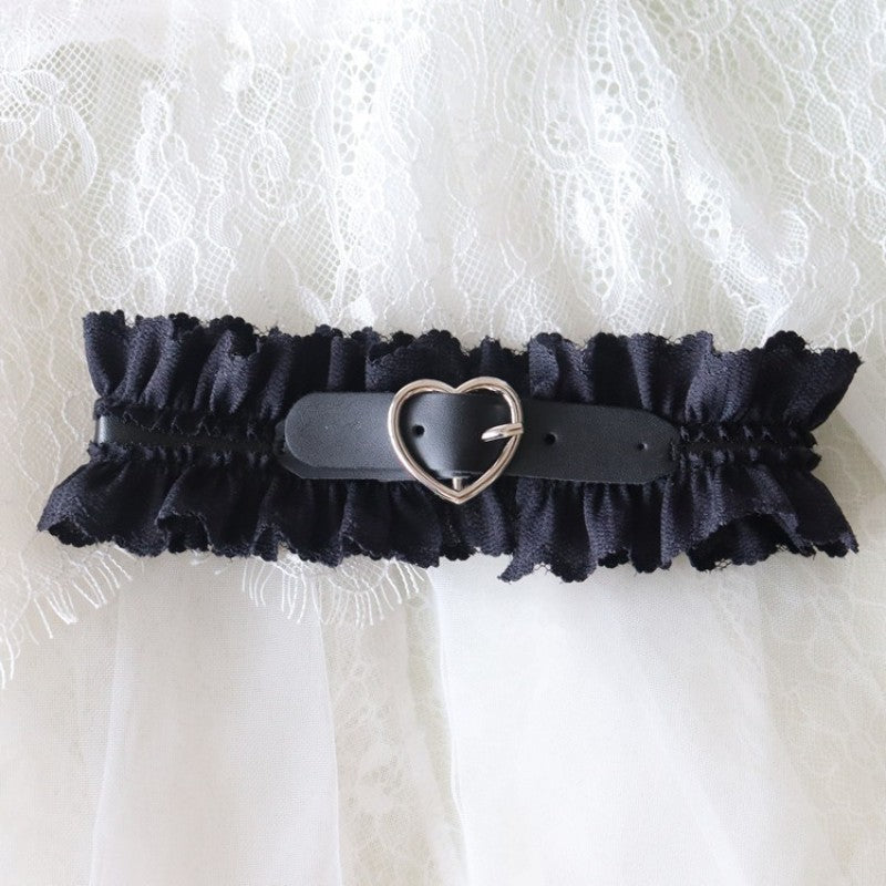 Pink Heart Choker Necklace   HA2062