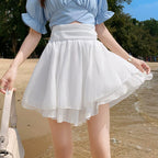 Pink mesh skirt   HA1846