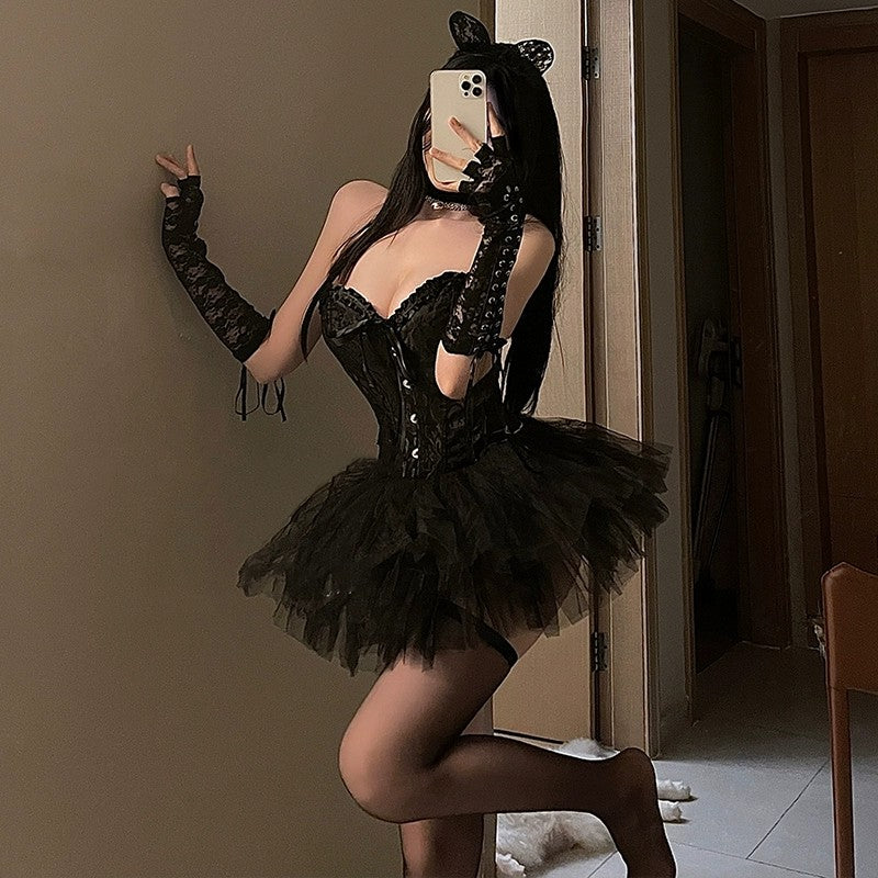 Bunny Girl Mesh Suit HA2017