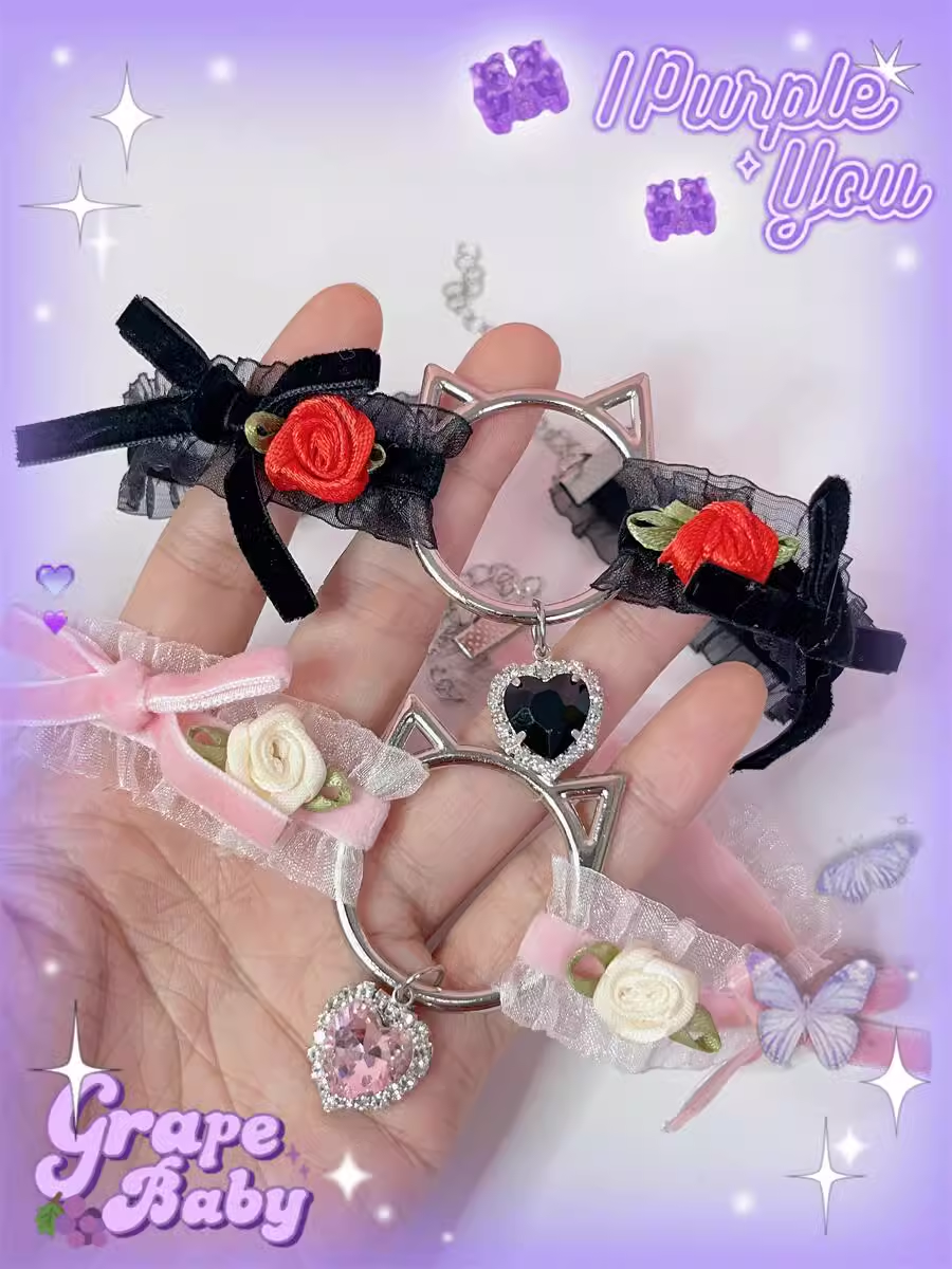 Cat bow collar HA2314