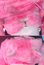 Pink Plush Cat Set HA2406