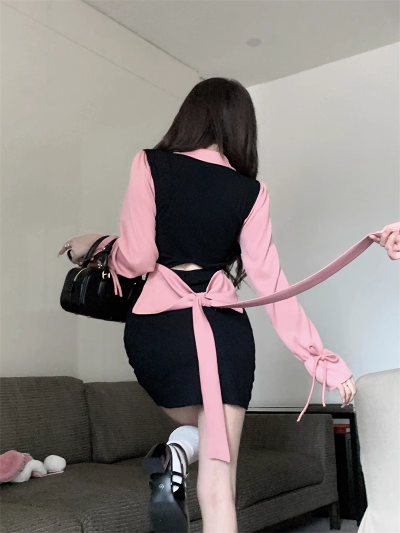 Chic bow dress HA2325