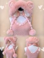 Hairy Bear hat HA2316