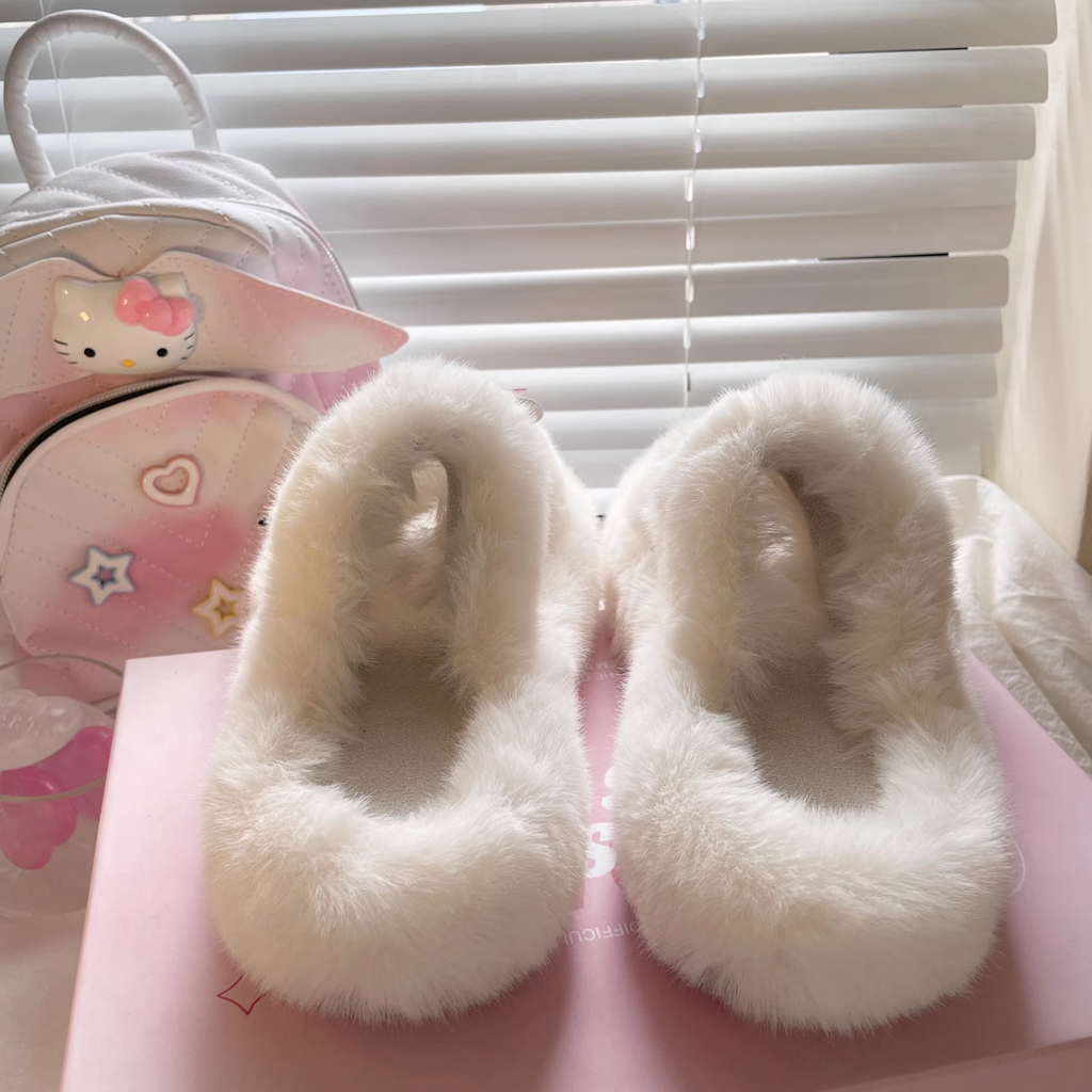 Cute furry slippers HA2280