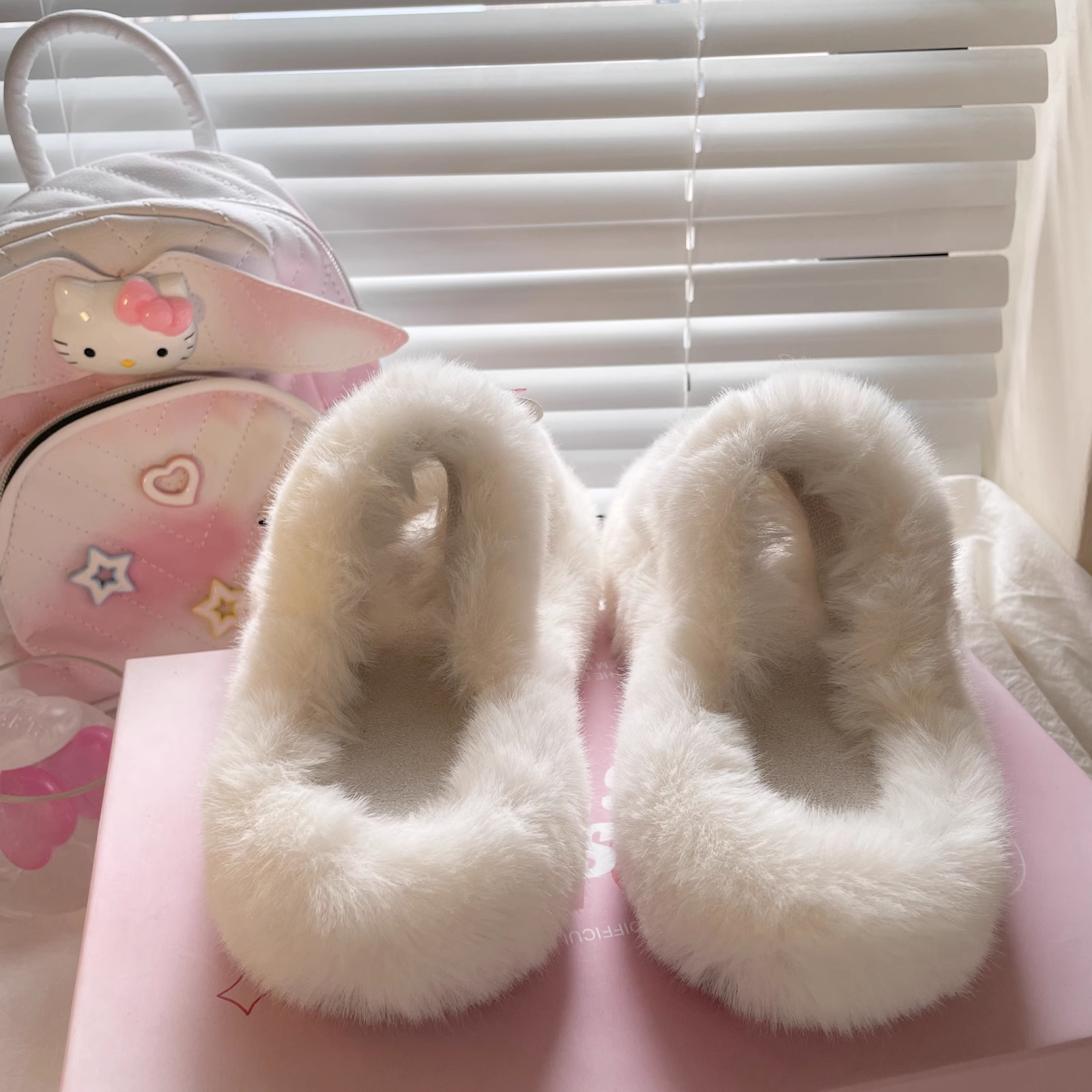 Cute furry slippers HA2280