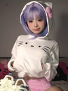 Cute white sweatshirt HA2326
