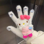 Cute KT cat plush gloves HA2306