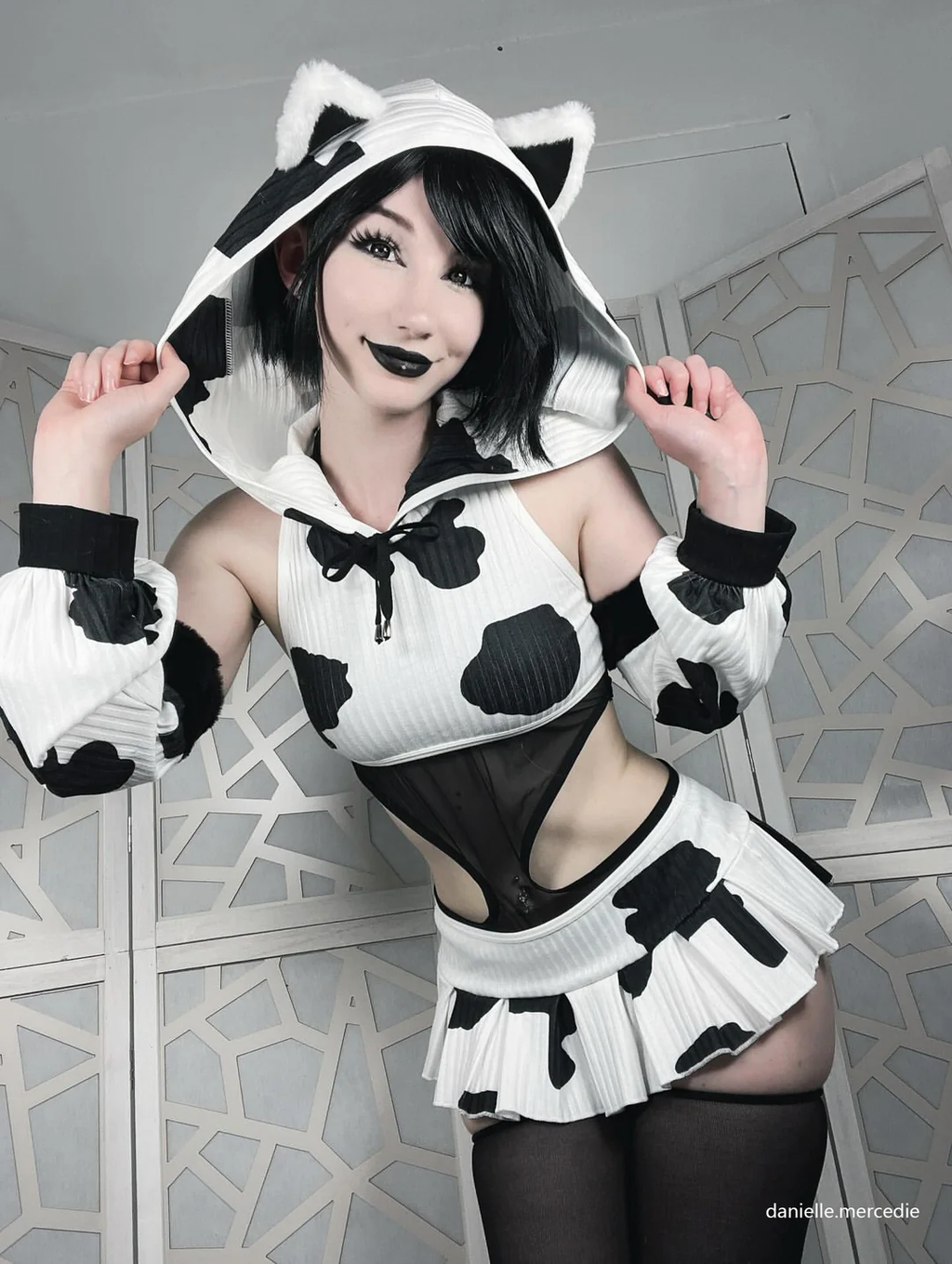 Pre-Sale Cosplay Cow Print Set KO154