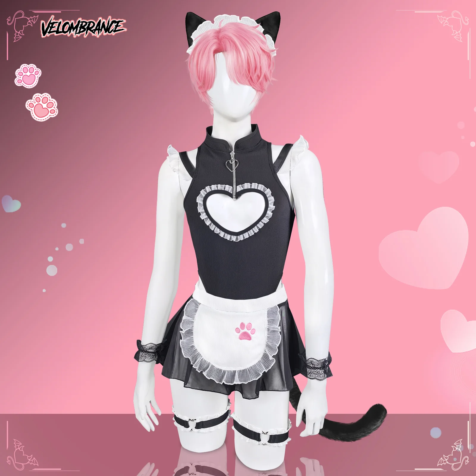 Pre-Order Heart Cat Butler AS67 (6-Piece Set)