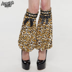 Snow Leopard Slouch Socks KO159