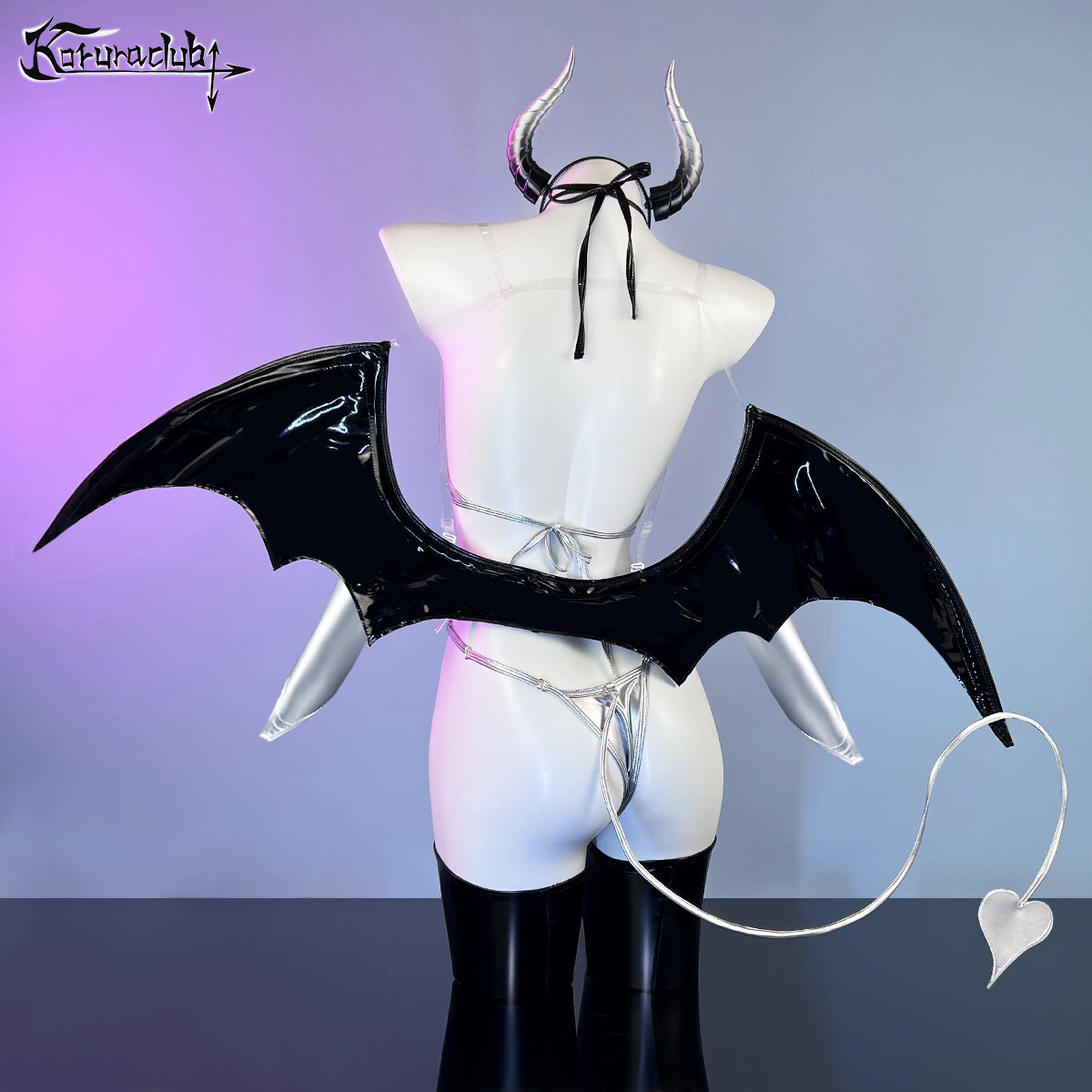 Cosplay Devil of Lust Succubus Lingerie  HA2904 (6-Piece Set) – Version 2