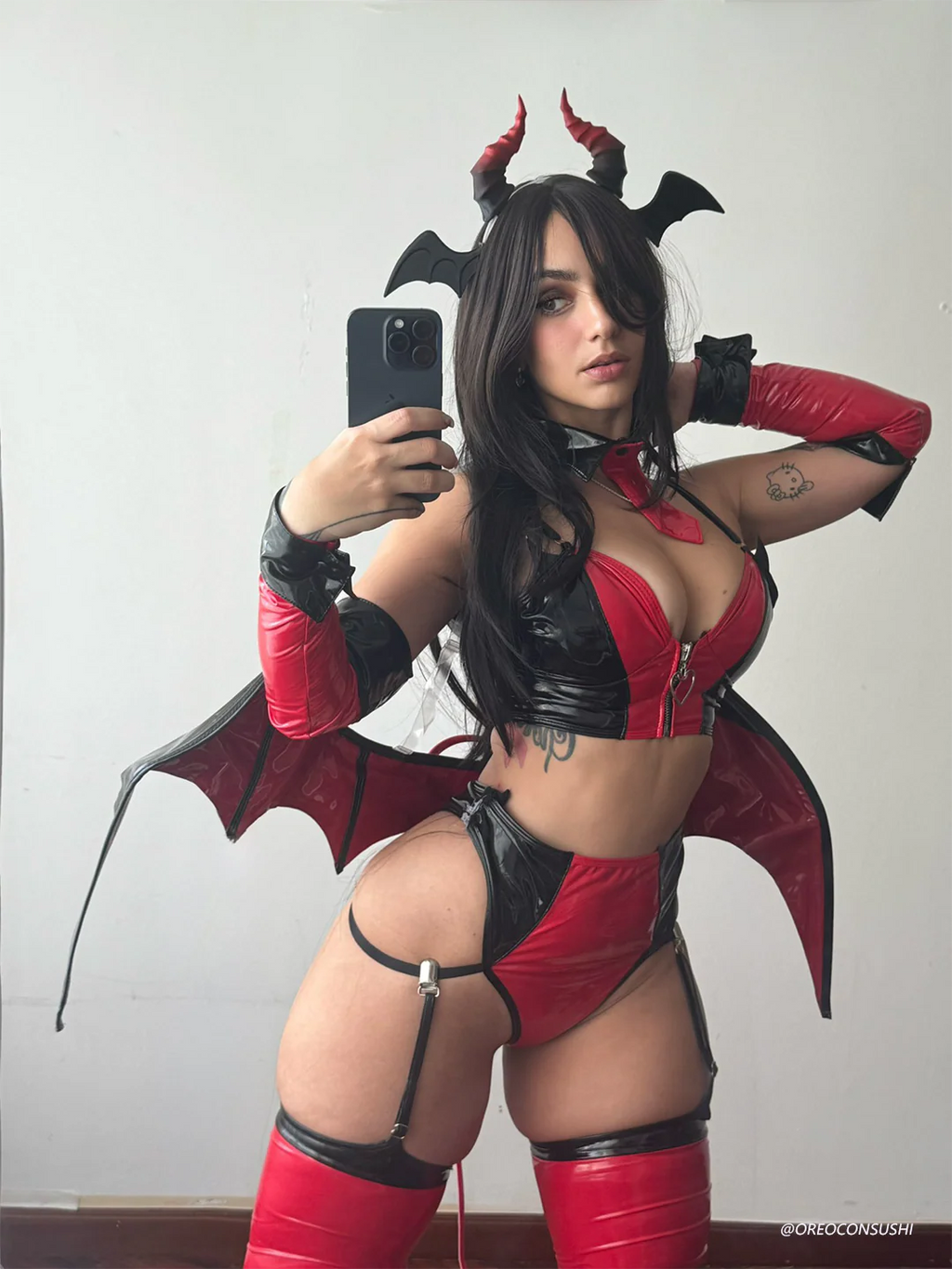 Cosplay Red Devil Costume KO78