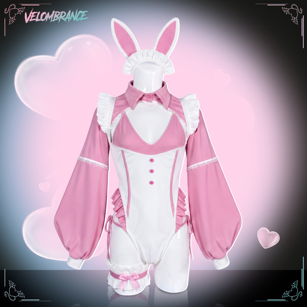 Cozy Knit Bunny  (4-Piece Set) AS48