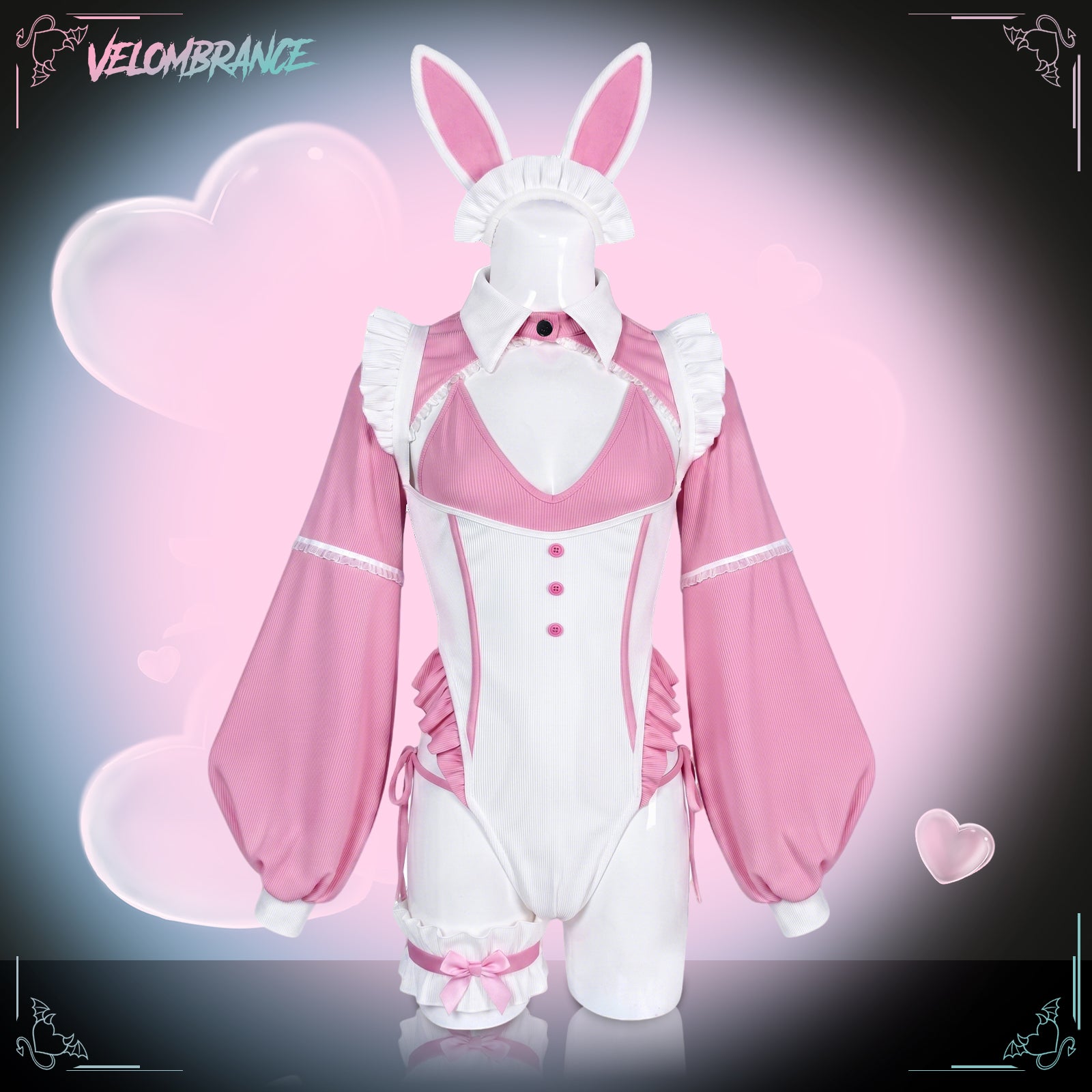 Cozy Knit Bunny  (4-Piece Set) AS48