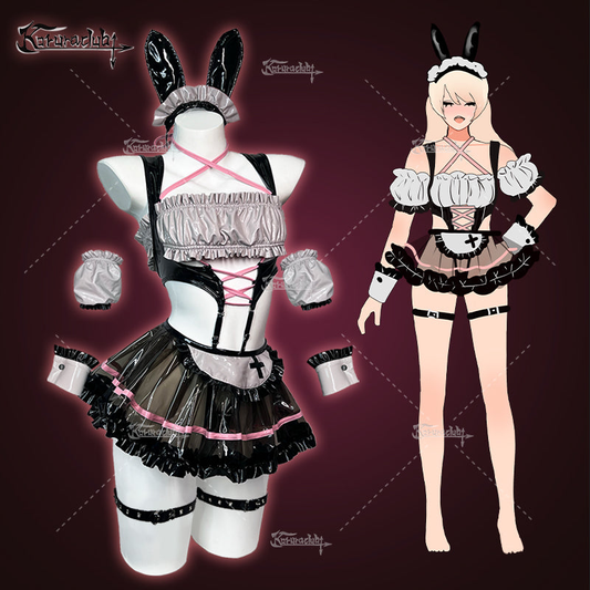 Cosplay Bunny Maid Lingerie HA2891（6-Piece Set）