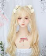 Cute double ponytail simulation wig HA2533