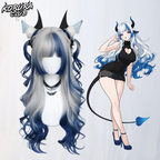 Korura Original Wig #008 Blue and White – AkaiYoru Hime