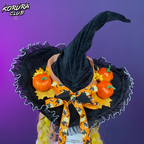 Halloween Pumpkin Witch Hat HH04