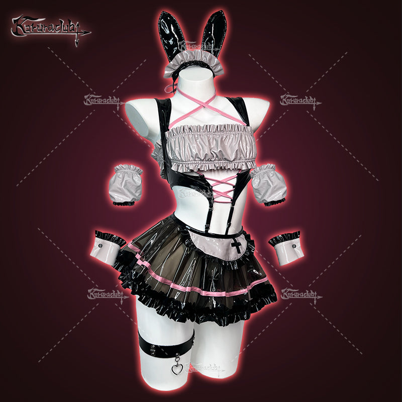 Cosplay Bunny Maid Lingerie HA2891（6-Piece Set）