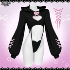 KORURACKUB-HEART HOLLOW BODYSUIT SR16