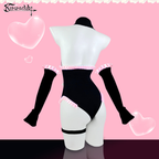 Cute Heart Shape Bodysuit Lingerie HA2906